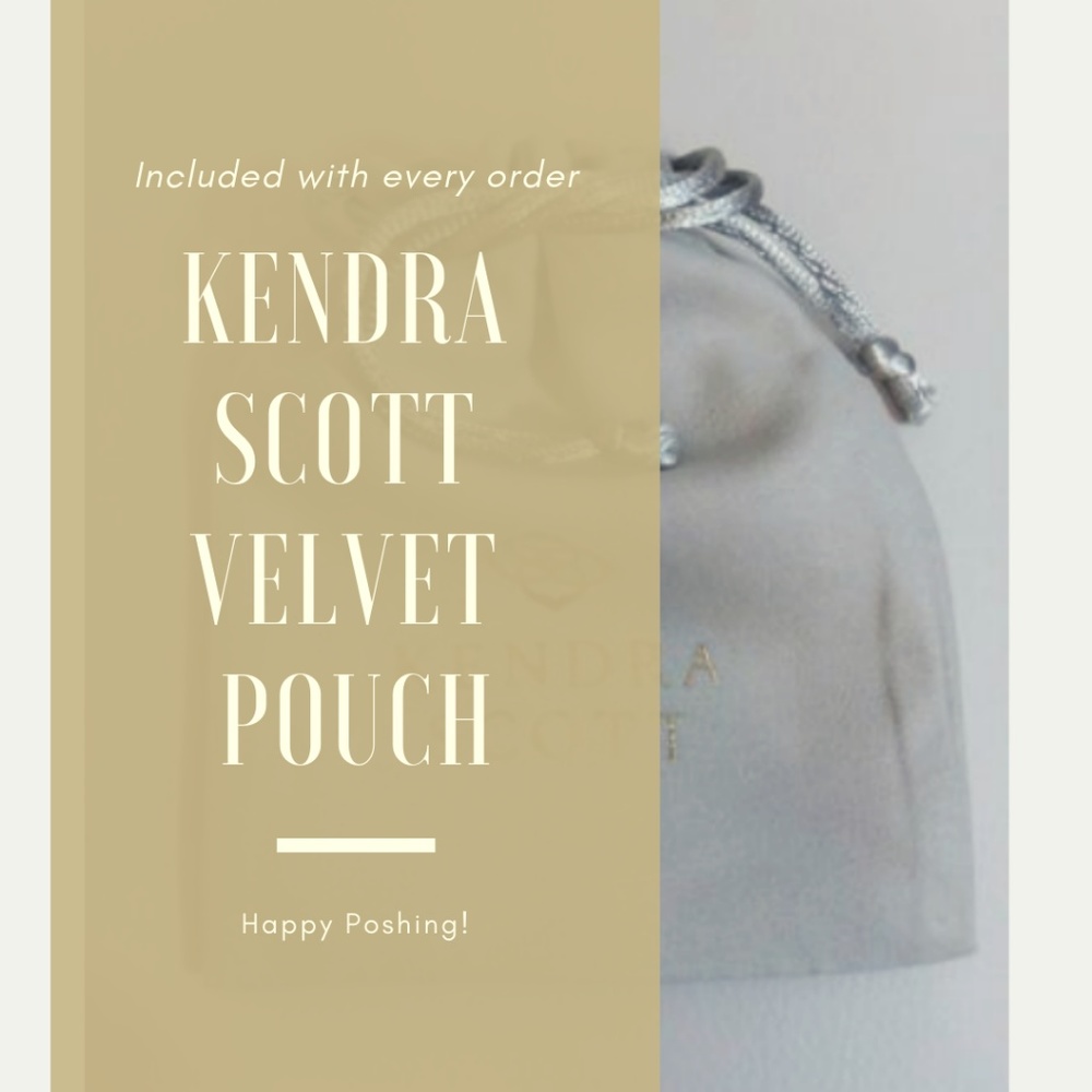Kendra Scott Elyse Ring In Silver Iridescent Drusy - Picture 8 of 8